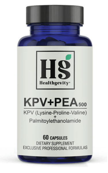 KPV + PEA 500 60 Caps * Healthgevity Supplement - Conners Clinic